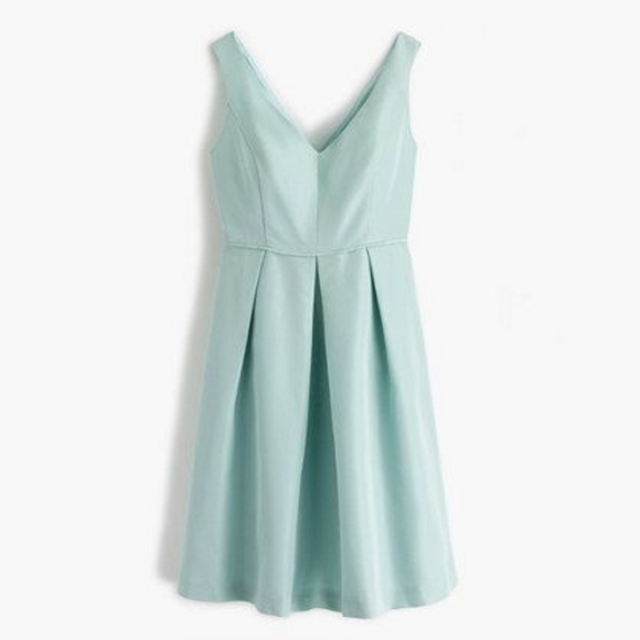 J.Crew Kami Faille Dress in Seaspray - Picture 7 of 14